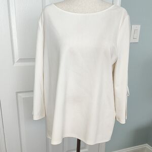 Ann Taylor Cream Women's Blouse
